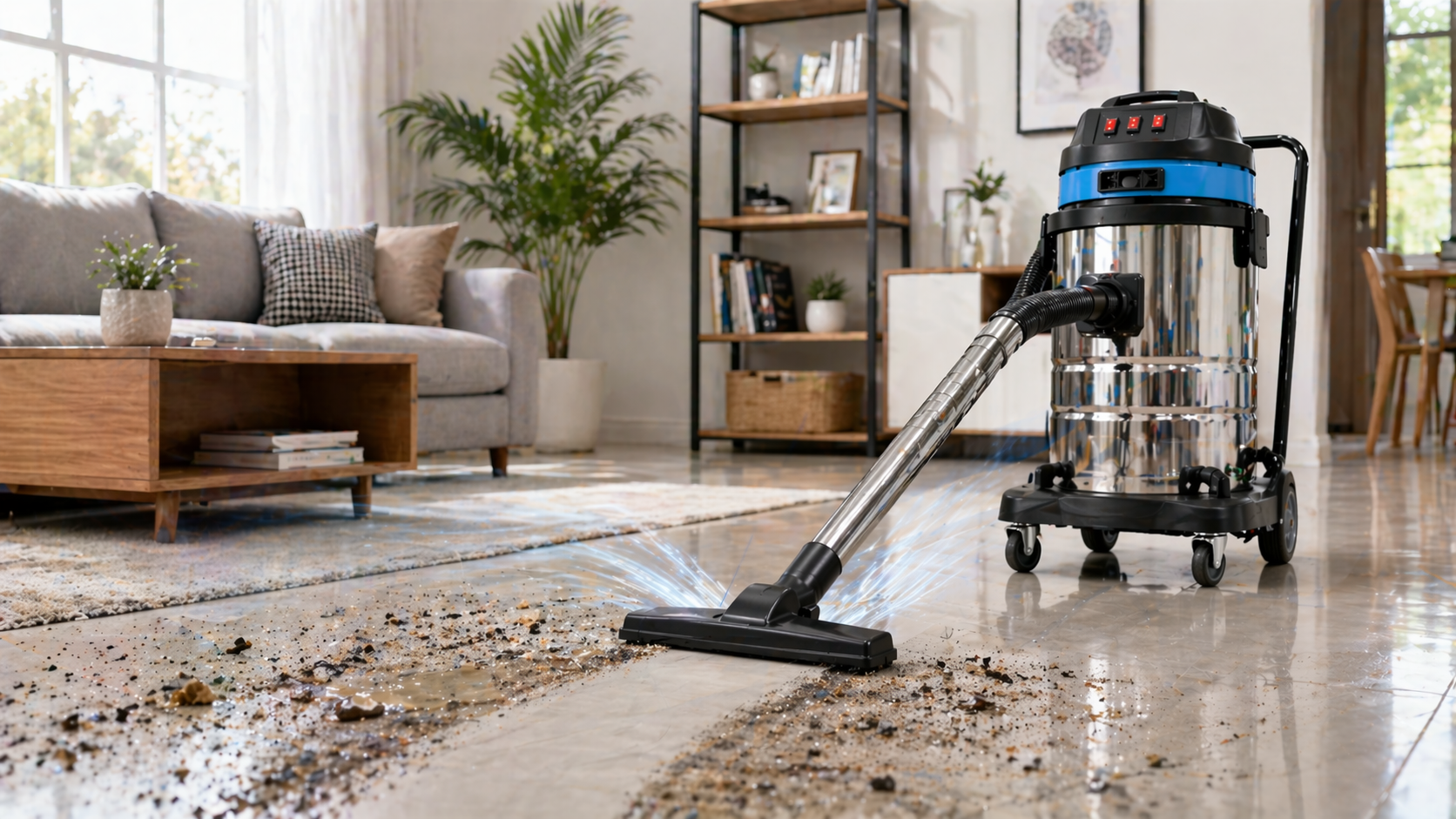 Máy hút bụi công nghiệp là gì? Cách chọn máy hút bụi công nghiệp đúng công suất